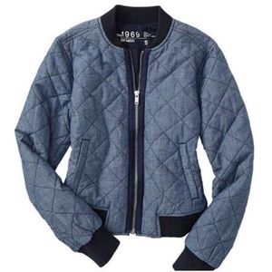 Gap Quileted bomber jacket